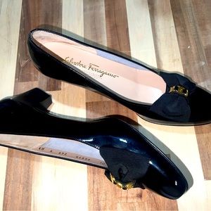 Black Salvatore Ferragamo shoes